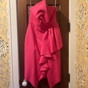 Elliatt Reception Dress - Fuchsia - Size Medium